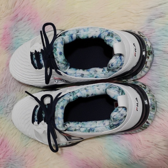 NWOT Fila Women's Speedserve Energized Multicolor Pattern Shoes 7.5 (X-105 CRATE - Picture 6 of 12
